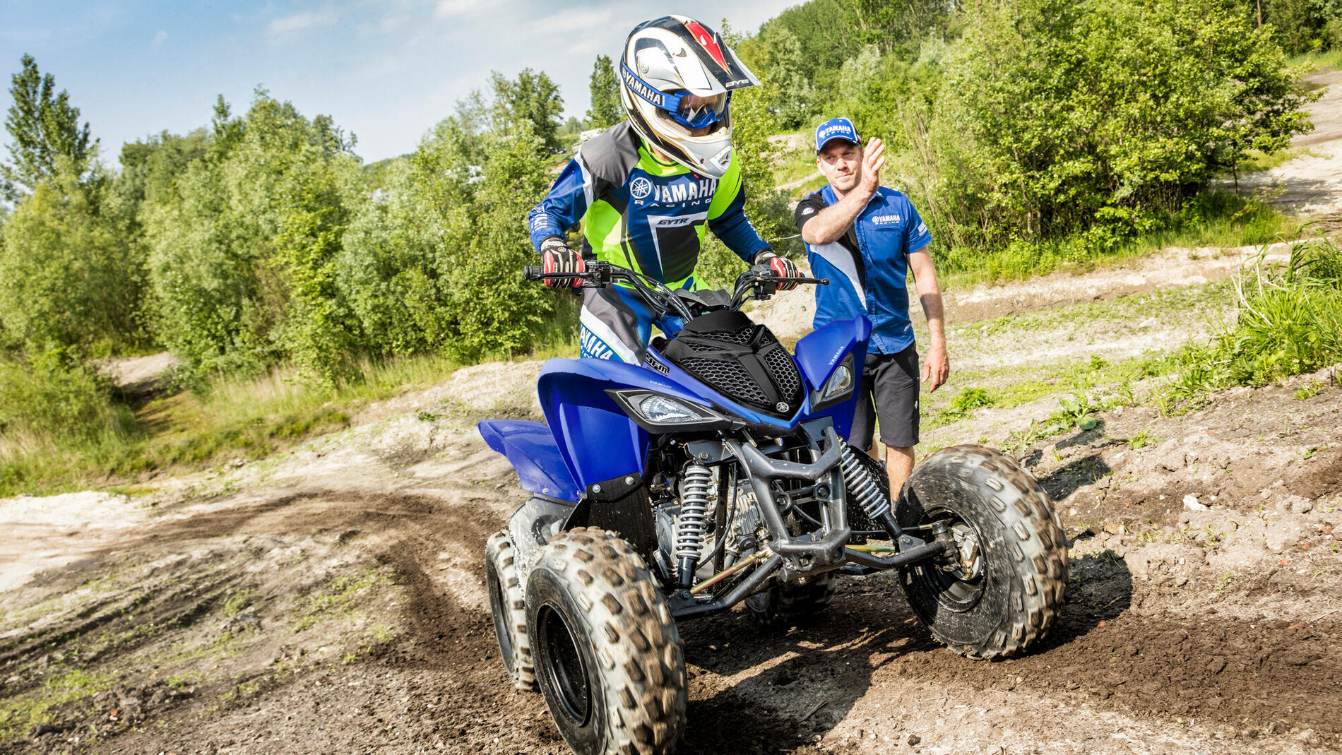 Guidon Pour Dirt Bike Quad Enfant - Compatible Yamaha PW - Diamètre 22 - Occasion